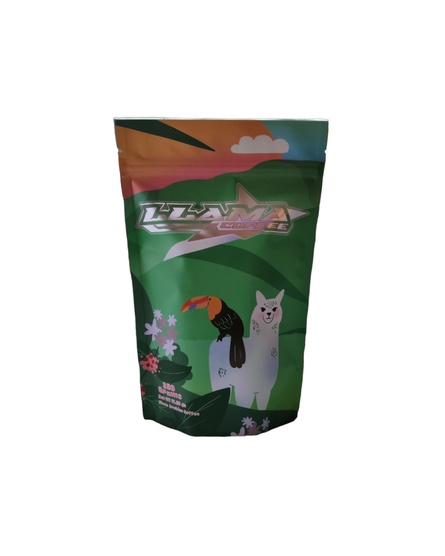 Llama Coffee Ultimate Bundle: T-Shirt + 2 bags of Panamá House Blend +  Llama Pin